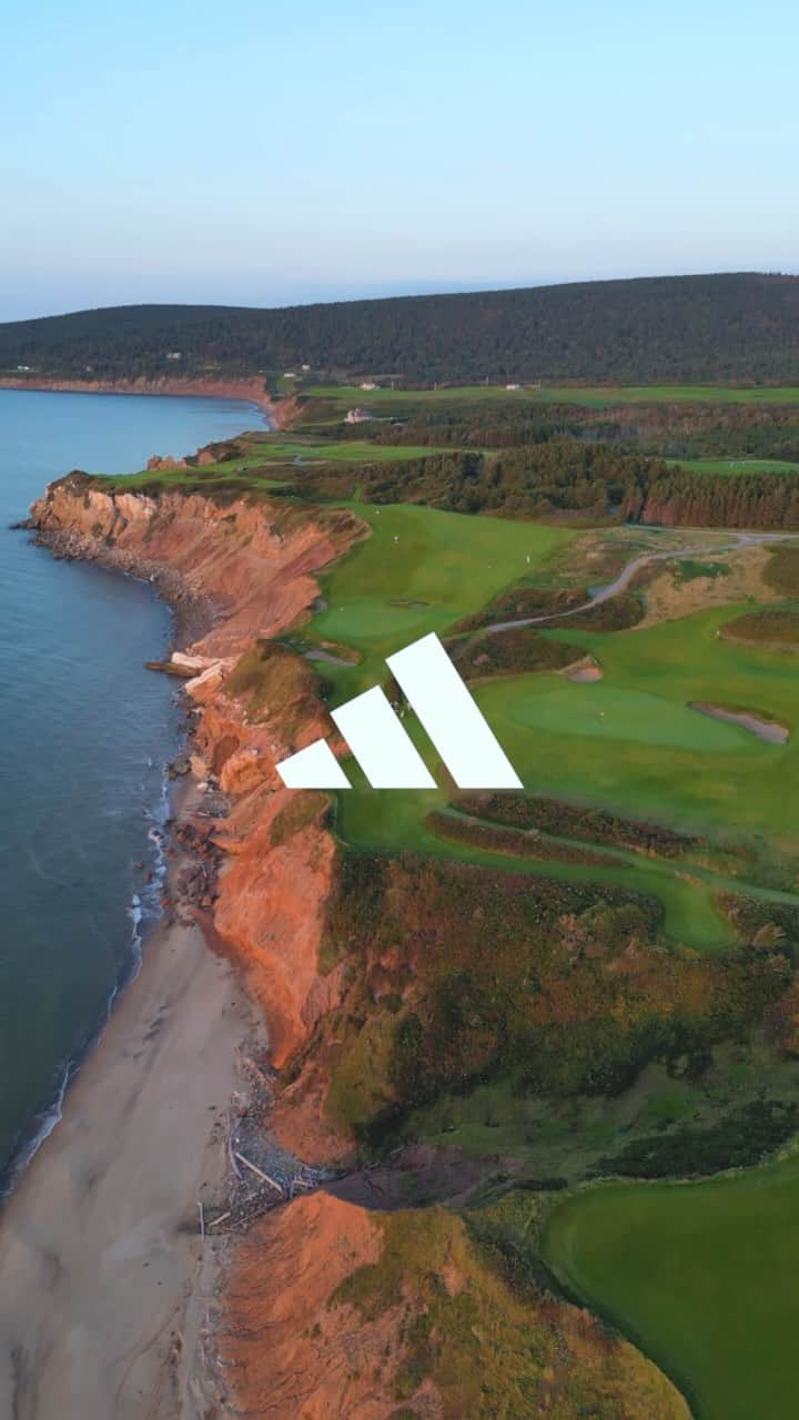 adidas Golfのインスタグラム：「The Ultimate Fall Golf Trip📍Cabot Cape Breton ⛳️🍂  Who’s going on your ultimate golf trip? 👀  Shop our cold-weather Ultimate365 golf clothing collection now at the link in bio 🔗」