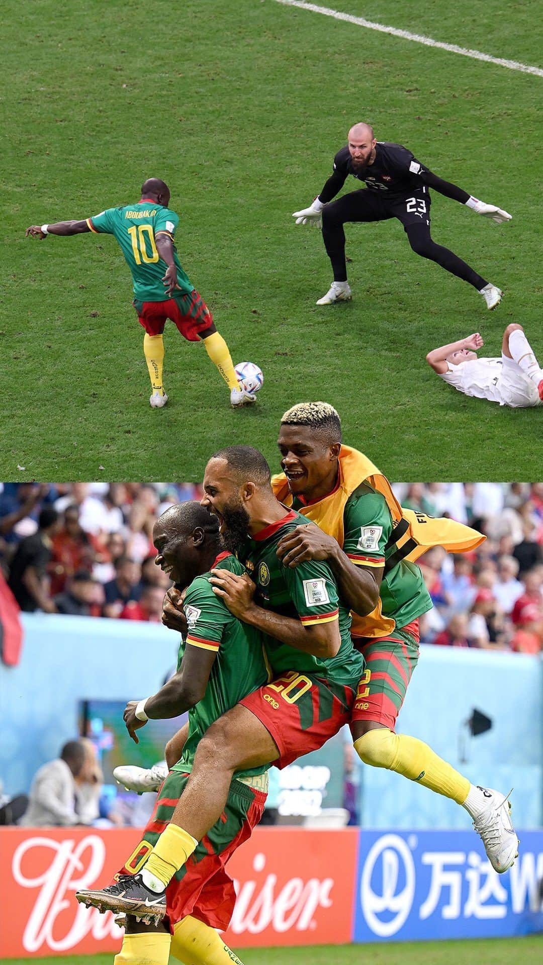 のインスタグラム：「💫 Vincent Aboubakar 💫  #OTD #Qatar2022 #Cameroon」