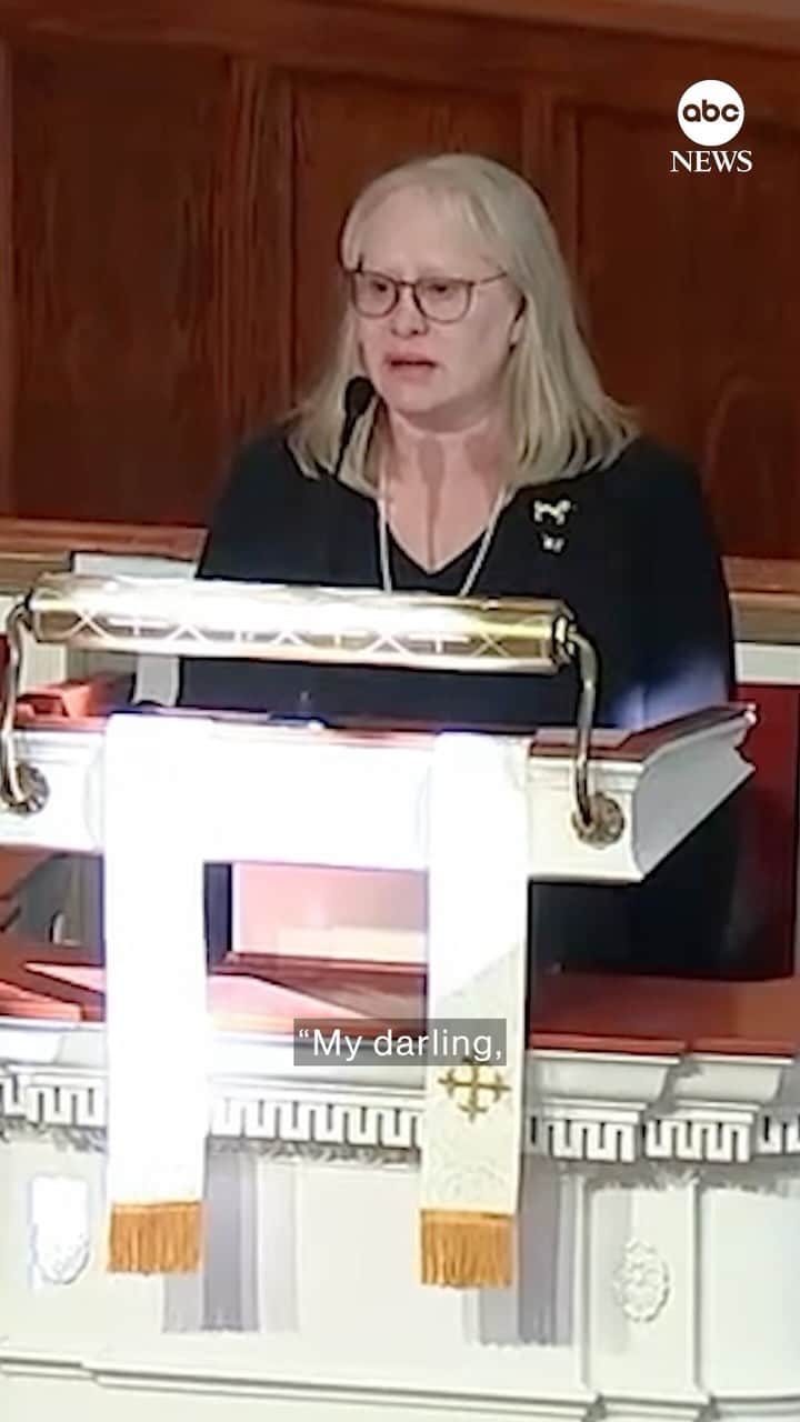ABC Newsのインスタグラム：「Amy Carter, daughter of Rosalynn Carter and former Pres. Jimmy Carter, addressed mourners at the memorial service for her mother, the former first lady.  She read a letter Jimmy wrote to Rosalynn 75 years ago while he was serving in the Navy: “While I’m away, I try to convince myself that you really are not, could not be, as sweet and beautiful as I remember. But when I see you I fell in love with you all over again. Does that seem strange to you? It doesn’t to me. Goodbye, darling, until tomorrow.”  Read more about Rosalynn’s legacy at the link in bio.」