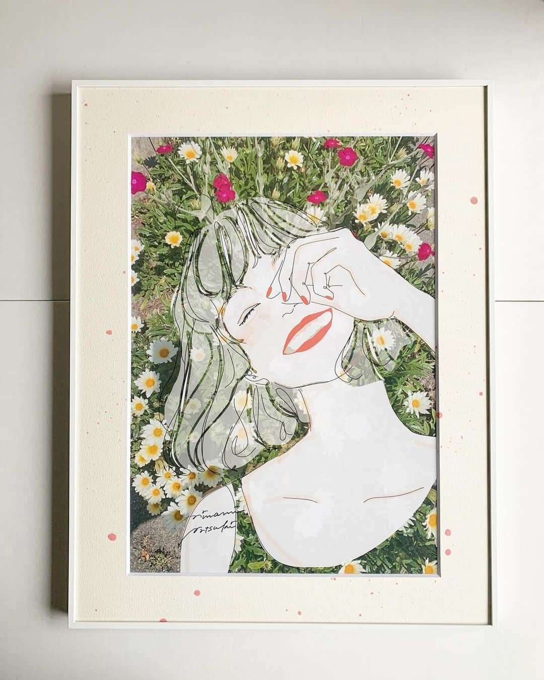 南夏希さんのインスタグラム写真 - (南夏希Instagram)「🖼️額絵の販売🖼️ ⁡ 29日20時より、オンラインにて 額絵とミニキャンバスの販売を行います🌼 @punipuni729  ⁡ 蔦屋書店のフェアにて展示していた子たちですが 会場によって規模が異なったため、 お越し頂いた場所で出会ってない子や、 サイズが違う子がいると思います。 ⁡ お気に入りのあの子はいるかしらどうかしらと 見にきてもらえると嬉しいです☺️🌼 ⁡ (額絵、ミニキャンバスはすべて1点ずつです🫶) ⁡ ⁡ ⁡ 同時にカレンダーとグッズの販売も開始します◎ ⁡ 額絵購入の方は準備出来次第の発送、 それ以外の方は12月中旬より順次発送致します📦 ⁡ ⁡ オンラインショップにて ラインナップご覧頂けます☺︎ グッズも随時追加していきます〜！ ⁡ ⁡ ⁡ ⁡」11月28日 20時16分 - punipuni729