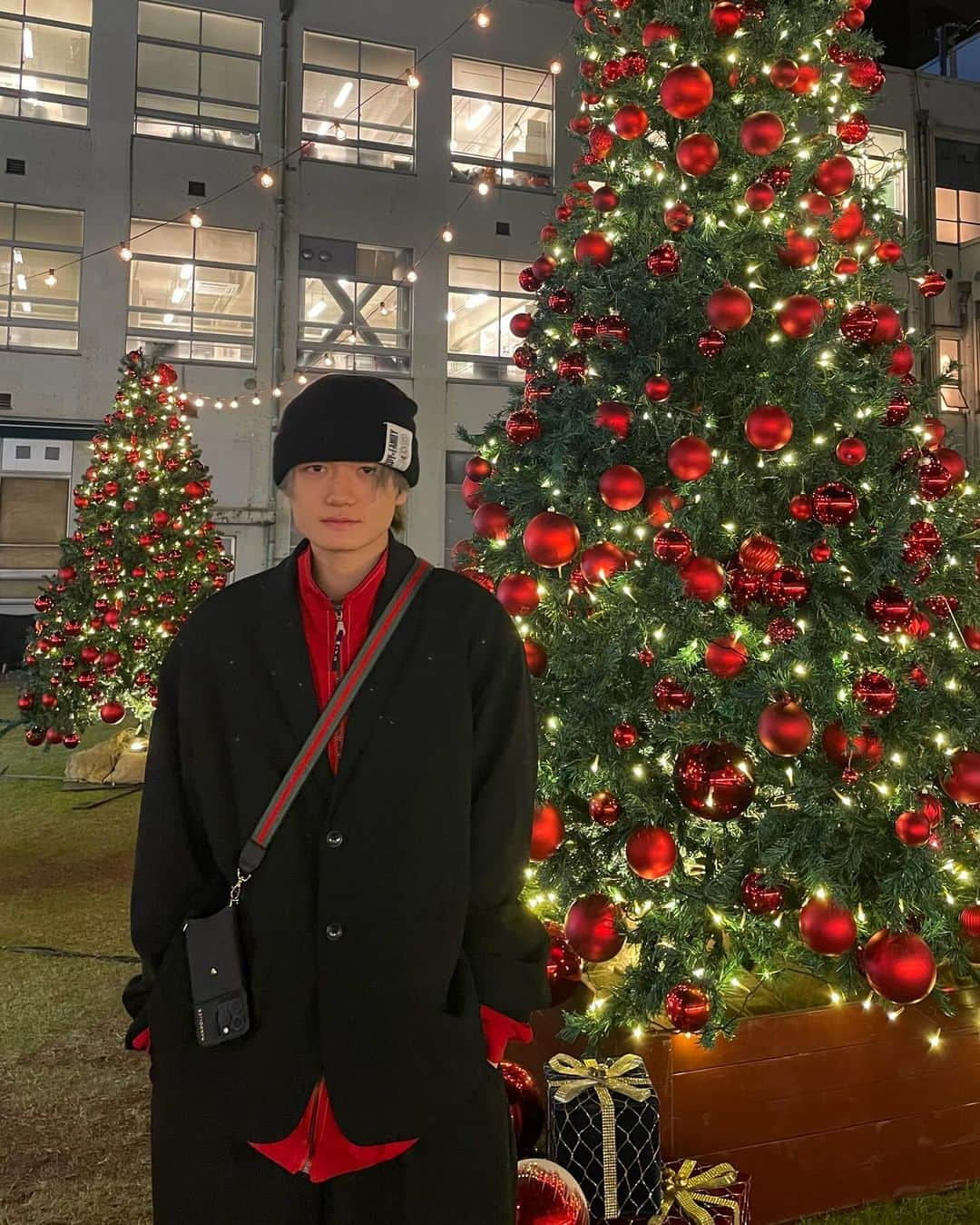 瀧澤翼さんのインスタグラム写真 - (瀧澤翼Instagram)「毎年恒例のジムショマス #ootd #chrsitmas #fashion」11月28日 20時38分 - tsubasa_takizawa