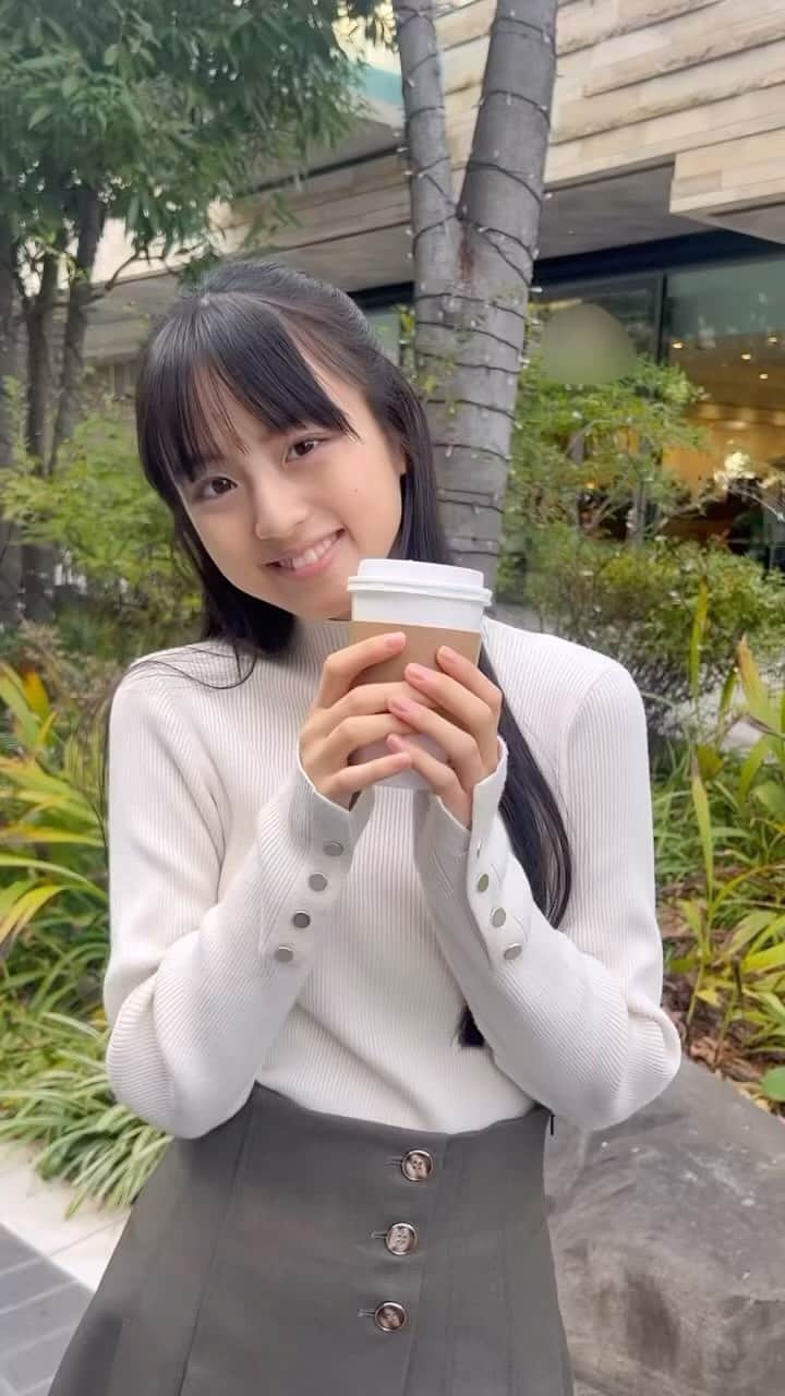 竹下優名のインスタグラム：「あったかい飲み物でほっと一息🥤  #あったまる #jc2#09」