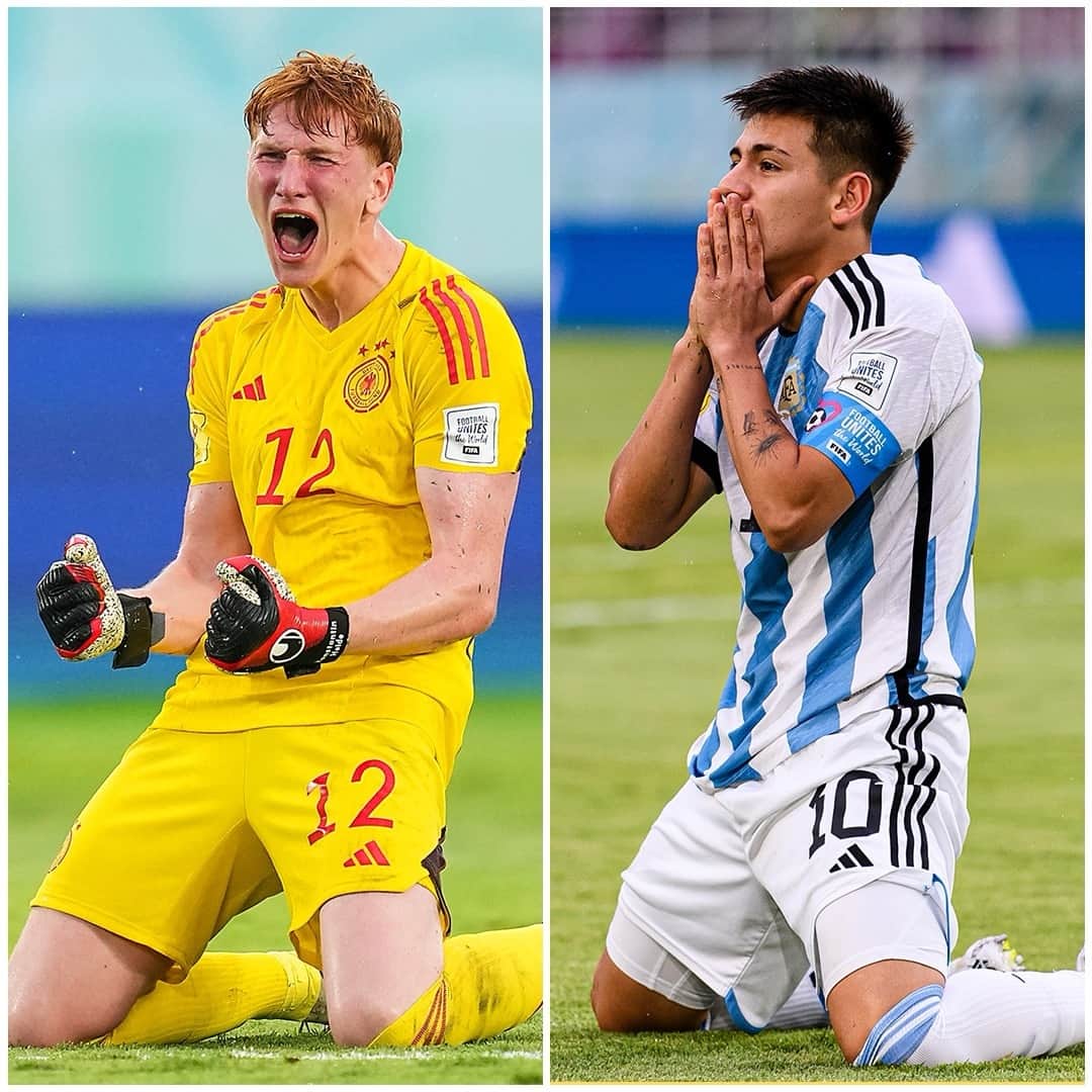Skills • Freestyle • Tekkersのインスタグラム：「Argentina were SO close to reaching another World Cup final 🤯⬇️​ ​ ▪️ Germany go 1-0 up after 9 minutes​ ▪️ 2-1 to Argentina at half time​ ▪️ Germany come back to 3-2 by 70 mins​ ▪️ Argentina’s Agustín Ruberto completes hat-trick with 97th-minute equalizer​ ▪️ Argentina bring on backup GK for penalties​ ▪️ Germany win on 4-2 pens to reach the men's U17 World Cup final for the first time in their history​ ​ WILD. 🇩🇪」