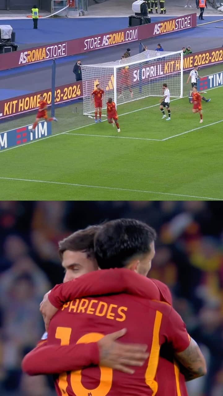 のインスタグラム：「Dybala’s reaction 😍  #ASRoma」