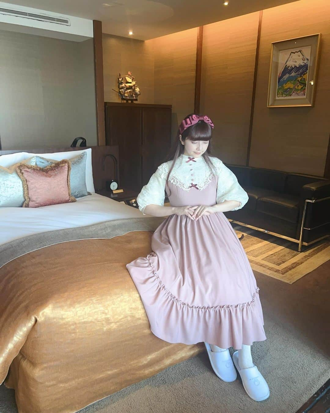 青木美沙子さんのインスタグラム写真 - (青木美沙子Instagram)「少し前になりますが、熱海の温泉♨️ ひらまつに行って来ました♡ YouTubeでもVLOGアップしているので是非見てね🎀  美沙子着用のお洋服🎀 @innocentworldofficial」11月28日 21時18分 - misakoaoki