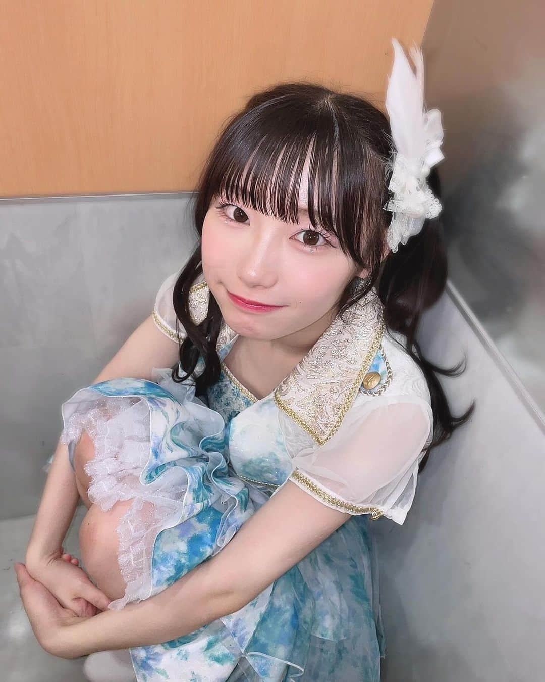 倉島杏実さんのインスタグラム写真 - (倉島杏実Instagram)「☁️  .  夏の写真です………😶‍🌫️   #SKE48 #アイドル #idol #偶像 #ツインテール #ツイン #アイドル衣装 #アイドルメイク #過去pic #05 #05년생」11月28日 21時28分 - anzunomi_ske