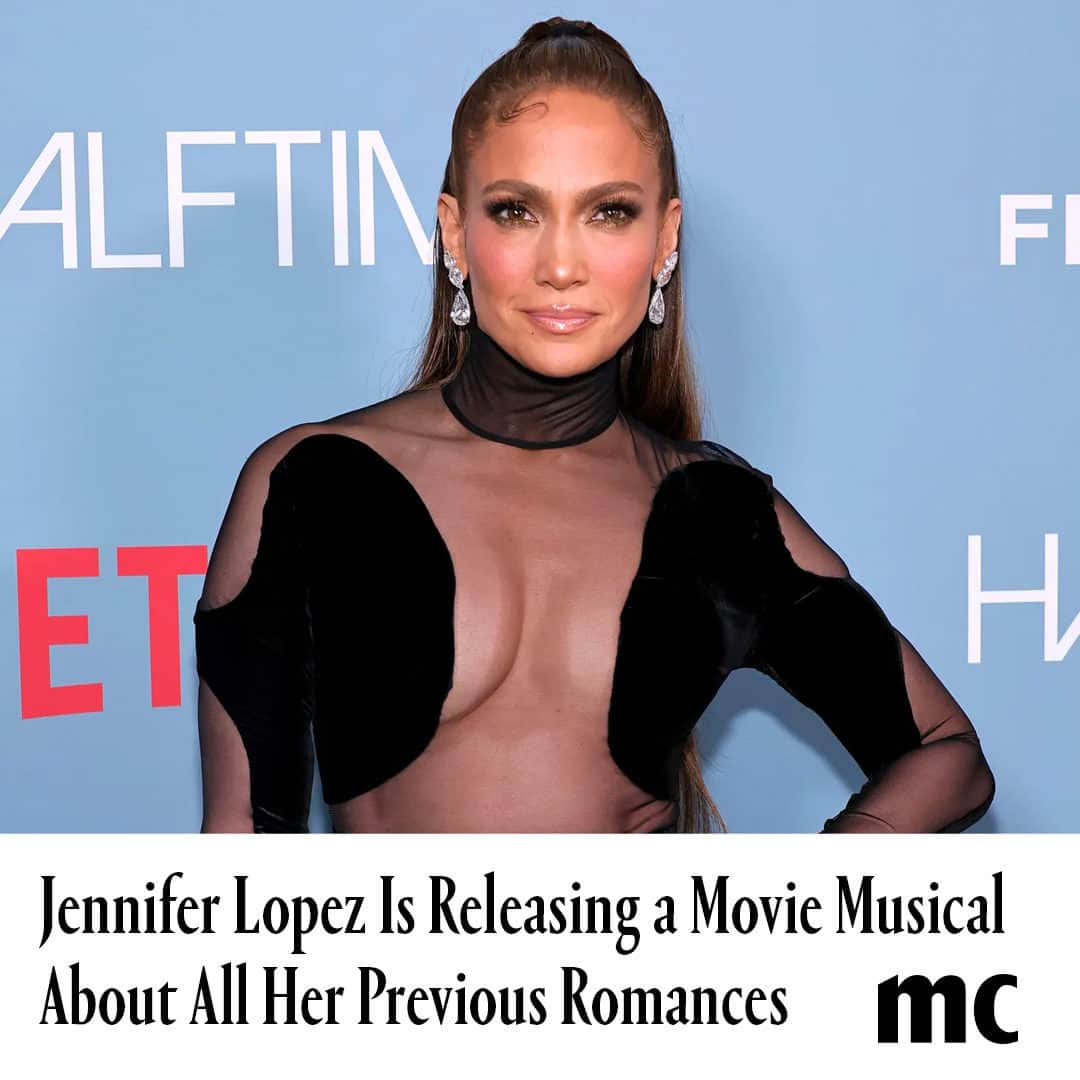 マリクレールのインスタグラム：「Co-written by Ben Affleck, no less.  Tap the link in bio to watch the trailer and get all the details on #JLo's new movie musical, 'This Is Me... Now: The Film.' photo: @gettyimages」