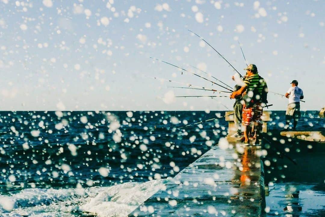 ライカのインスタグラム：「Hook the moment  On the World Fisheries Day, we're reminded that photography is a bit like fishing. It's about casting your nets, taking the plunge, and waiting for that perfect splash. The catch? The right moment, every time.  📷:@edita.photos #LeicaCamera #Leica #🔴📷」