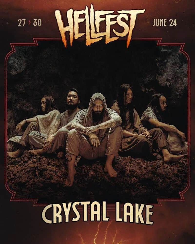 Crystal Lakeのインスタグラム：「See you there, HellFest 💪🔥」