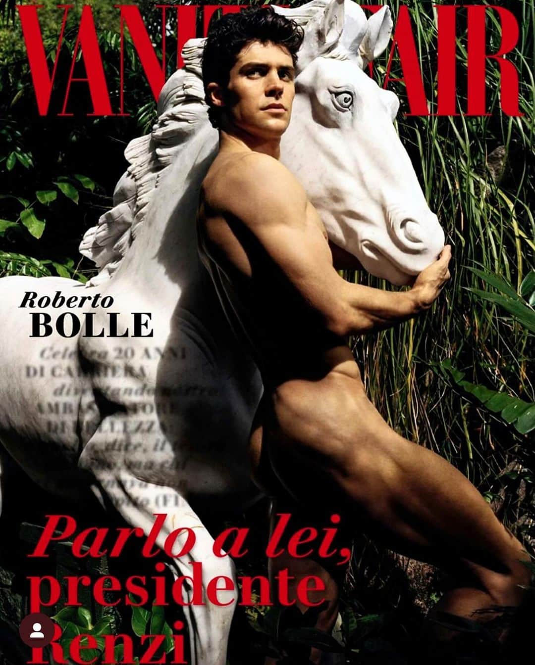 ロベルト・ボッレさんのインスタグラム写真 - (ロベルト・ボッレInstagram)「Backstage of the Vanity Fair cover with @robertobolle @bruce_weber  #unpublished @vanityfairitalia #20yearsanniversary」11月29日 0時32分 - robertobolle