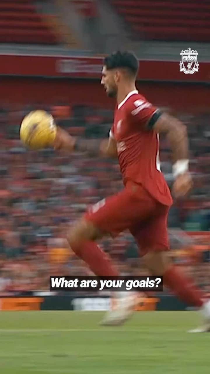 リヴァプールFCのインスタグラム：「Dominik Szoboszlai: @PremierLeague Stories ✊」