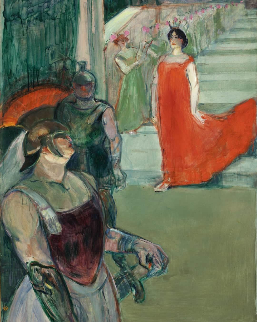 ロサンゼルスカウンティ美術館のインスタグラム：「Henri de Toulouse-Lautrec, painter, printmaker, draughtsman, caricaturist, and illustrator, was born today in 1864.  Born into the aristocracy, #ToulouseLautrec broke both his legs around the time of his adolescence and, and due to the rare condition pycnodysostosis, was very short as an adult. He is among the painters described as being Post-Impressionists, with #PaulCézanne, #VincentvanGogh, #PaulGauguin, and #GeorgesSeurat also commonly considered as belonging in this loose group.」