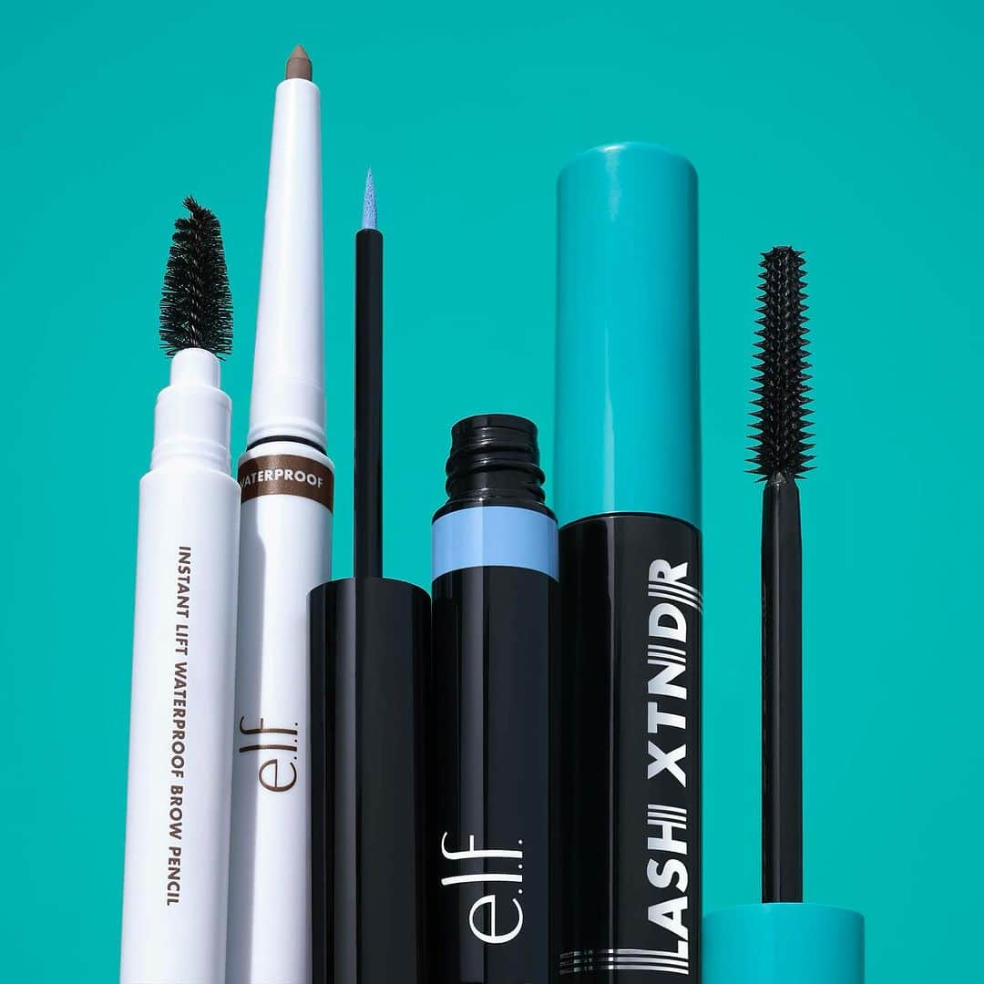 e.l.f.さんのインスタグラム写真 - (e.l.f.Instagram)「Say hello to our new e.l.f.ing eye-cons! 🤩 Introducing ✨NEW✨ Lash XTNDR Mascara, H2O Proof Inkwell Eyeliner & Instant Lift Waterproof Brow Pencil! 🔥  Lash XTNDR Mascara ($7): 💙 Layer lashes in lightweight tubes to build & extend 💙 Flexible, tapered brush separates & defines lashes 💙 Available in 3 shades!  H2O Proof Inkwell Eyeliner ($7): 👁️ Quick-drying, waterproof liquid formula 👁️ Ultra-precise tip for bold eye looks 👁️ Available in 8 high-pigment colors!   Instant Lift Waterproof Brow Pencil ($4): 🌟 Shapes, fills & defines brows 🌟 Dual-ended precise pencil with spoolie  🌟 Creamy, high-pigment formula comes in 6 shades!  Use our #linkinbio to SHOP NOW on elfcosmetics.com - available for US, Canada, UK & EU residents! 🇺🇸🇨🇦🇬🇧   #elfcosmetics #eyeslipsface #elfingamazing #crueltyfree #vegan」11月29日 2時01分 - elfcosmetics