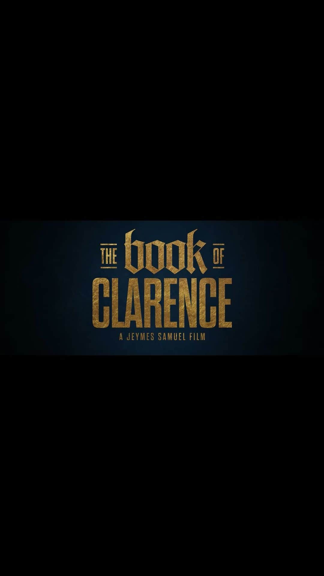 カレブ・マクラフリンのインスタグラム：「#TheBookOfClarence January 12」