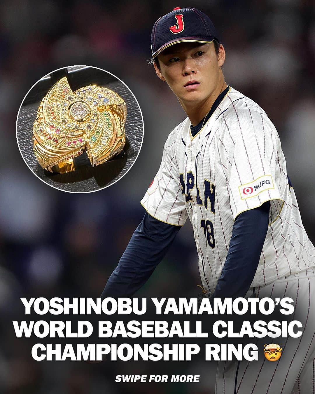 MLBさんのインスタグラム写真 - (MLBInstagram)「This is next-level baseball ice 🥶  (via @yoshinobu__yamamoto)」11月29日 2時45分 - mlb