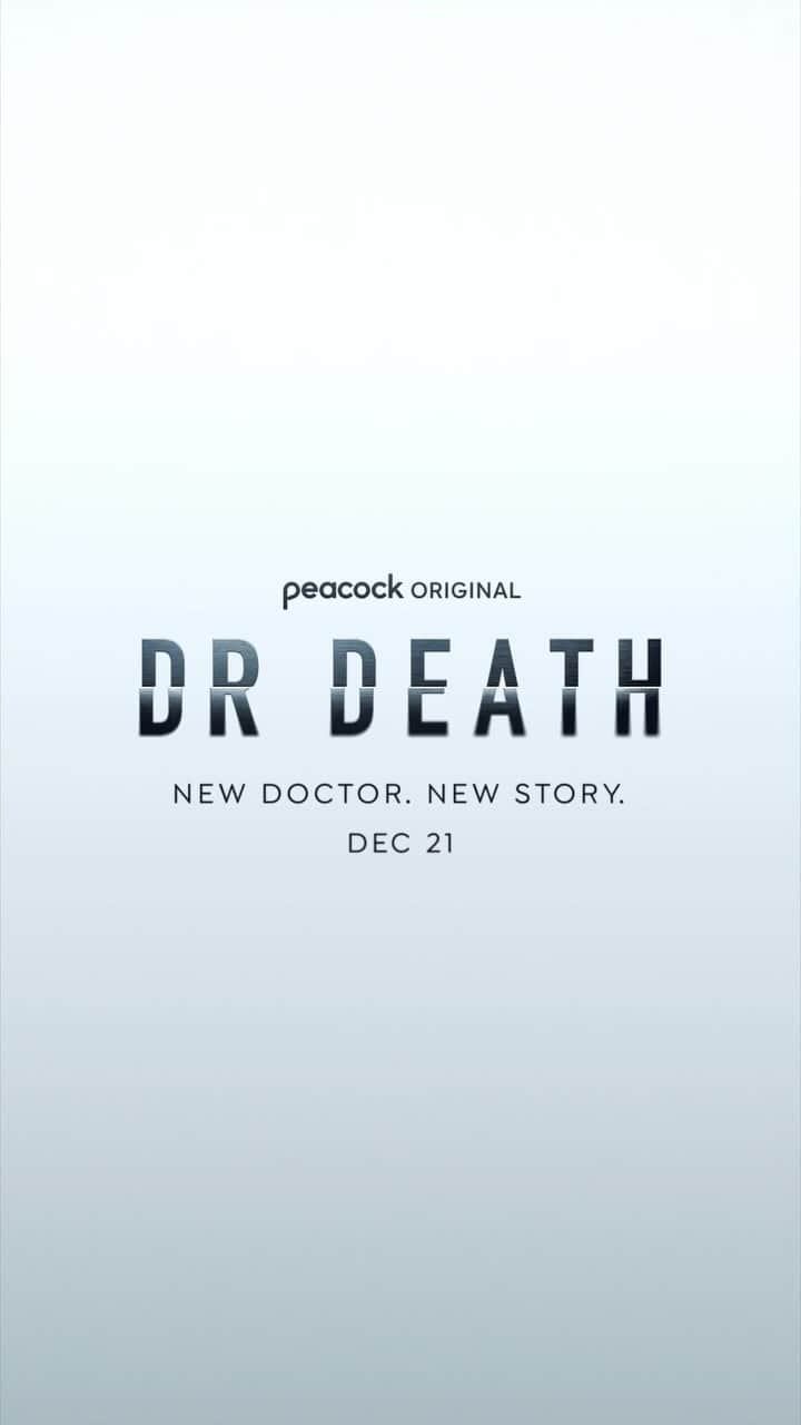 アシュリー・マデクウェのインスタグラム：「Dr Death. New doctor. New story. All episodes streaming on @peacock Dec 21st.」