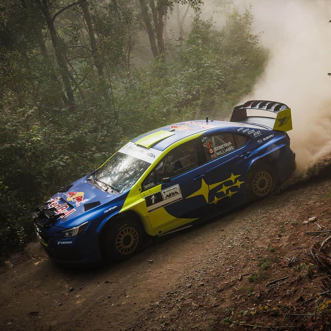 Subaru Rally Team USAのインスタグラム：「If you’ve ever wanted to be behind the wheel of one of our cars, learning the art of rally driving is a great way to start.  Our technical partner @dirtfishrally offers a wide range of driving program options to help you start your journey. Make the trip to Snoqualmie, WA and select from one of their 25+ #subaru school cars. Develop your sense of car control, increase your confidence, and safety behind the wheel through their advanced driving techniques.  DirtFish has also played a massive role in the growth of rally and motorsports as a whole through their media coverage. The DirtFish Live Center has been a helpful tool for getting you, the fans, updates from your favorite rallies across the country.   Thanks for being a long-time supporter, DirtFish!  #dirtfish #subaru #rally #motorsports」