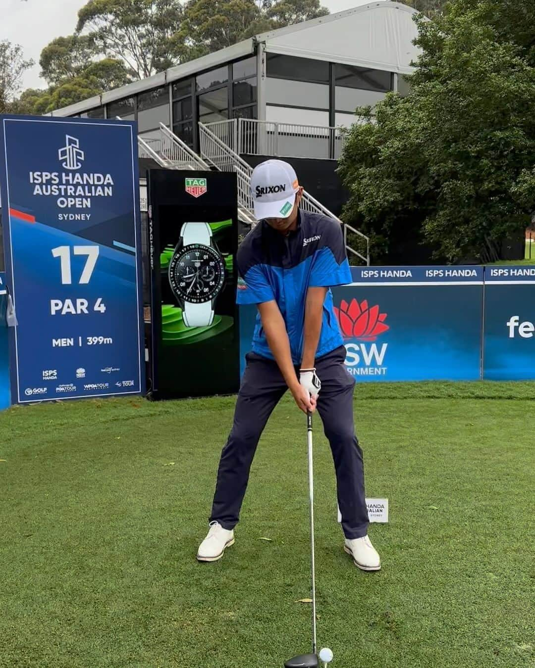 星野陸也のインスタグラム：「今週はシドニー🇦🇺⛳️  太陽出た時の暑さハンパない☀️ #オーストラリア」