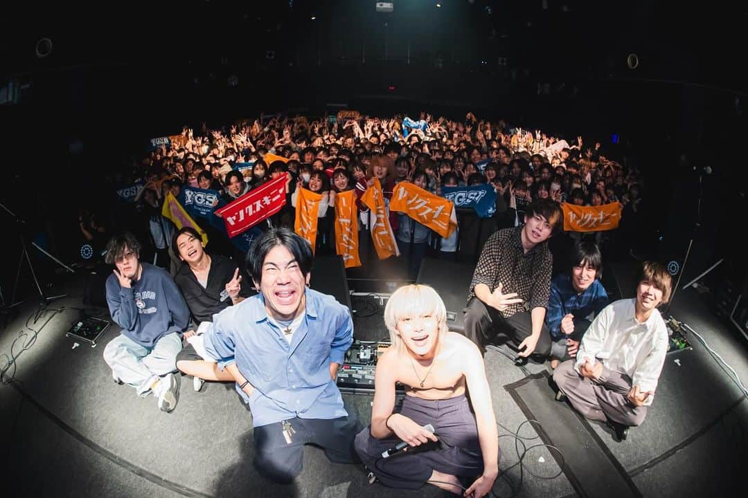 のインスタグラム：「📸 "老いてもヤングスキニーツアーvol.2" vol.2あったんだ編 2023.11.13 at 鹿児島CAPARVO HALL  w/ reGretGirl  photo by @rockn__photo」