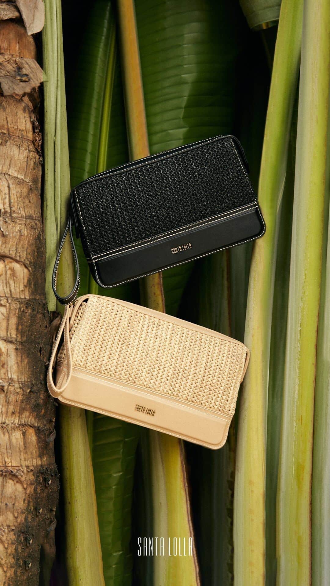 Santa Lollaのインスタグラム：「Produções sofisticadas de verão para todos os seus moods e ocasiões. Você escolhe a papete ou a sandália salto bloco? #santalolla #santalollaverao24 #handmadeinspired」
