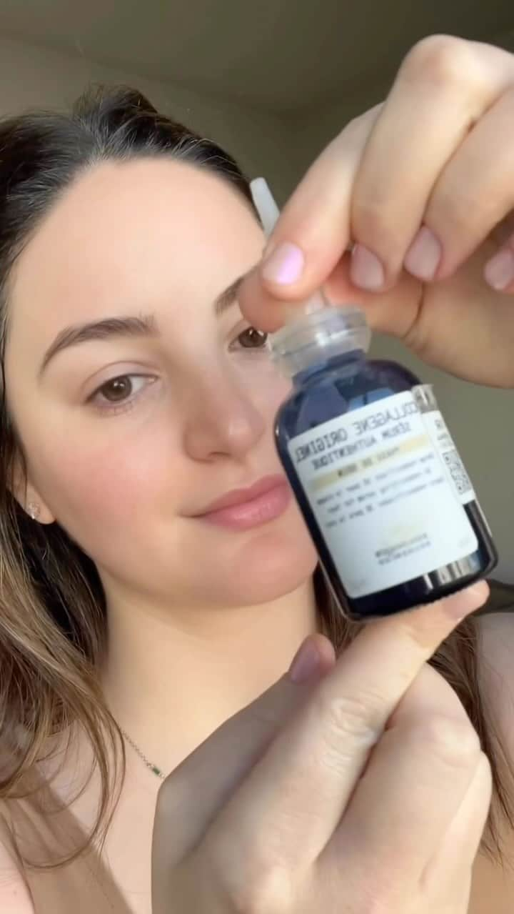 Biologique Recherche USAのインスタグラム：「AM skincare regimen with our spa partner @alexandratheesthetician with a focus on hydration to prep the skin for winter ❄️✨  Alexandra used…  • Cleansing milk: Lait VIP O2 • Lotion P50 1970 • Mask: Masque Visolastine + • Quintessential Serum: Collagene Originel • Targeted Serum: Serum T.E.W.L. • Eye Cream: Crème Contour Yeux et Lèvres Biofixine  • Cream: Crème Splendide • Finishing Serum: Serum Grand Millesime  Reel: @alexandratheesthetician , owner + founder of @thecuratedskinstudio   #BiologiqueRecherche #FollowYourSkinInstant #BuildingBetterSkin #wellnesswithBR #grwm #skincareroutine #CollageneOriginel」