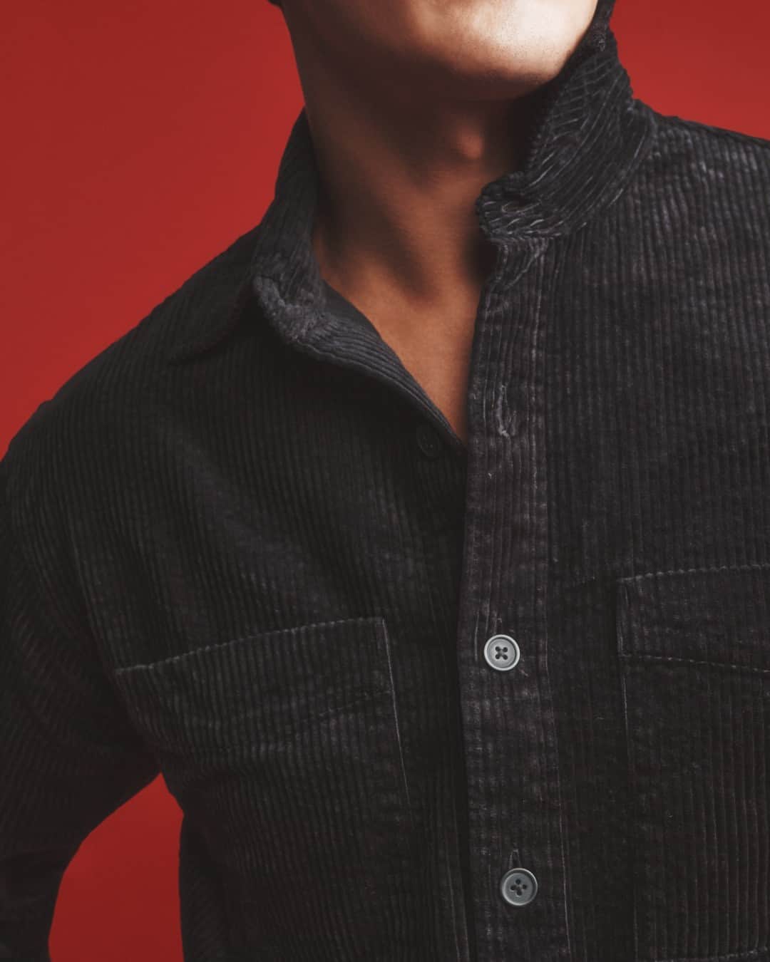 Club Monacoのインスタグラム：「Classic corduroy in a fit perfect for layering. Discover our Wide Wale Corduroy Shirt.」