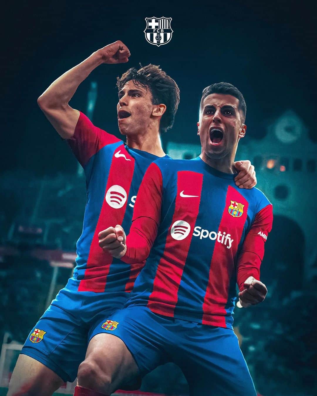 FCバルセロナのインスタグラム：「Welcome to the Joaõs show! 🍿」