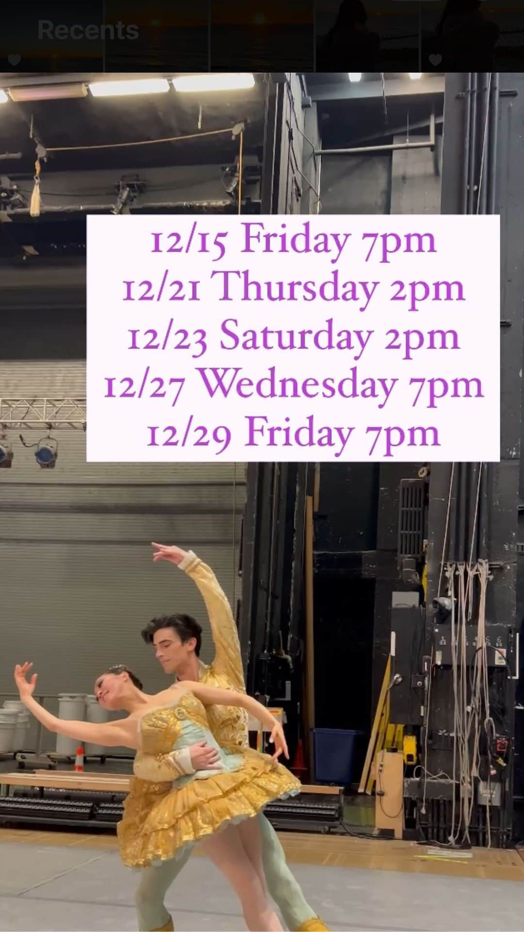 倉永美沙のインスタグラム：「Starting the brand new season with Nutcracker! I’ll be dancing the Grand Pas de Deux alongside @josephwalshsf Catch us on:  12/15 Friday at 7 pm 12/21 Thursday at 2 pm 12/23 Saturday at 2 pm 12/27 Wednesday at 7 pm 12/29 Friday at 7 pm  今年のシーズンも『くるみ割り人形』からスタートします。サンフランシスコバレエのスケジュールは上記の通りです。パートナーはジョセフ・ウォルシュです。  #nutcracker #shows #casting #ballet #ballerina #ballerinalife #バレエ　#バレリーナ　#くるみ割り人形」