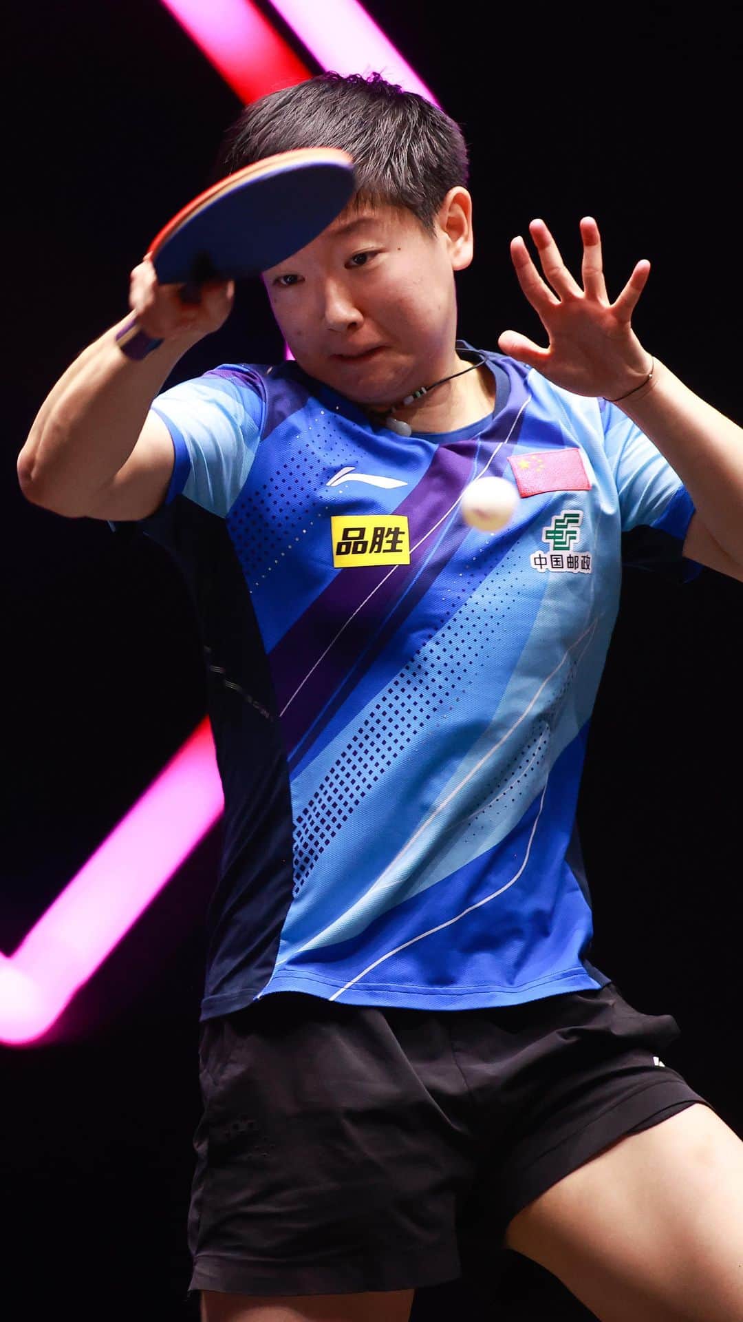 ITTF Worldのインスタグラム：「Poetry in motion 💫  Secure your tickets now for a chance to witness Sun Yingsha in action at #WTTNagoya 👉 bit.ly/WTTNagoyaTixENG  #WTTFinals #PingPong #TableTennis」
