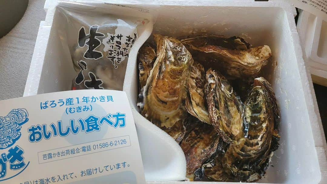 音無美紀子のインスタグラム：「北海道は石狩市から届いたサロマ湖の牡蠣。 我が家は今シーズン初の牡蠣！ 「すごーく美味しい」のでした。 殻を剥くのはちょっと大変だったけど、やっぱり生牡蠣は好きだな。つるんとお口に入っちゃう、 なんと言う贅沢な食卓❗  そして、やっぱりカキフライ！ 　美味しい美味しいご飯でした。  しばらく待ったけど、子供たちは帰らず、、、、残念だね、こんな美味しい物食べ損ねたね。  #牡蠣の季節到来 #サロマ湖 #村井家の食卓 #シルバーにて。」