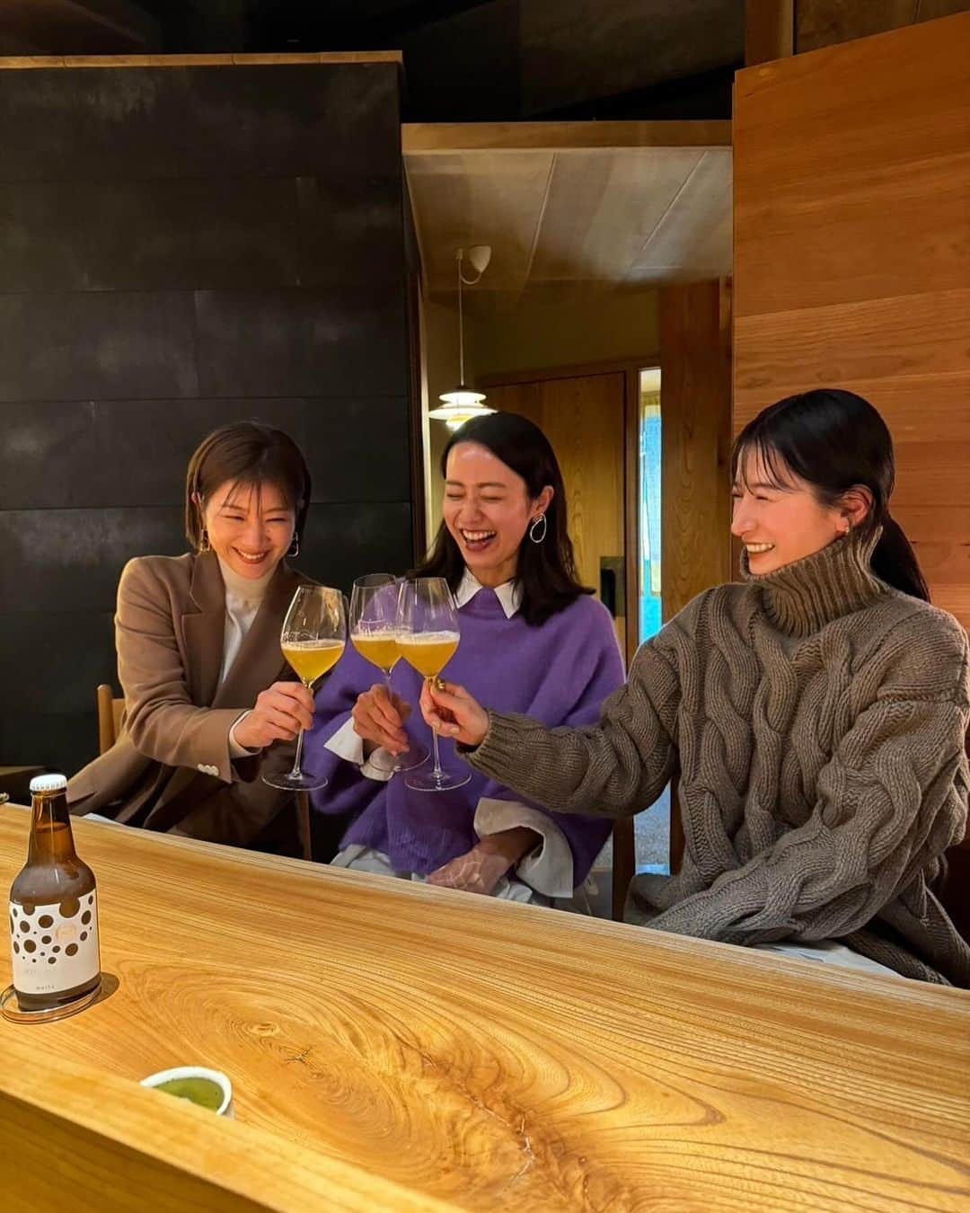 潮田玲子のインスタグラム：「最高に贅沢なランチ会でした😋 美味しくて楽しいって、もうこれは今年のご褒美だ🤣✌️✌️✌️  @azabu_wakei  @rococotokyo   #ランチ会 #楽しかった」