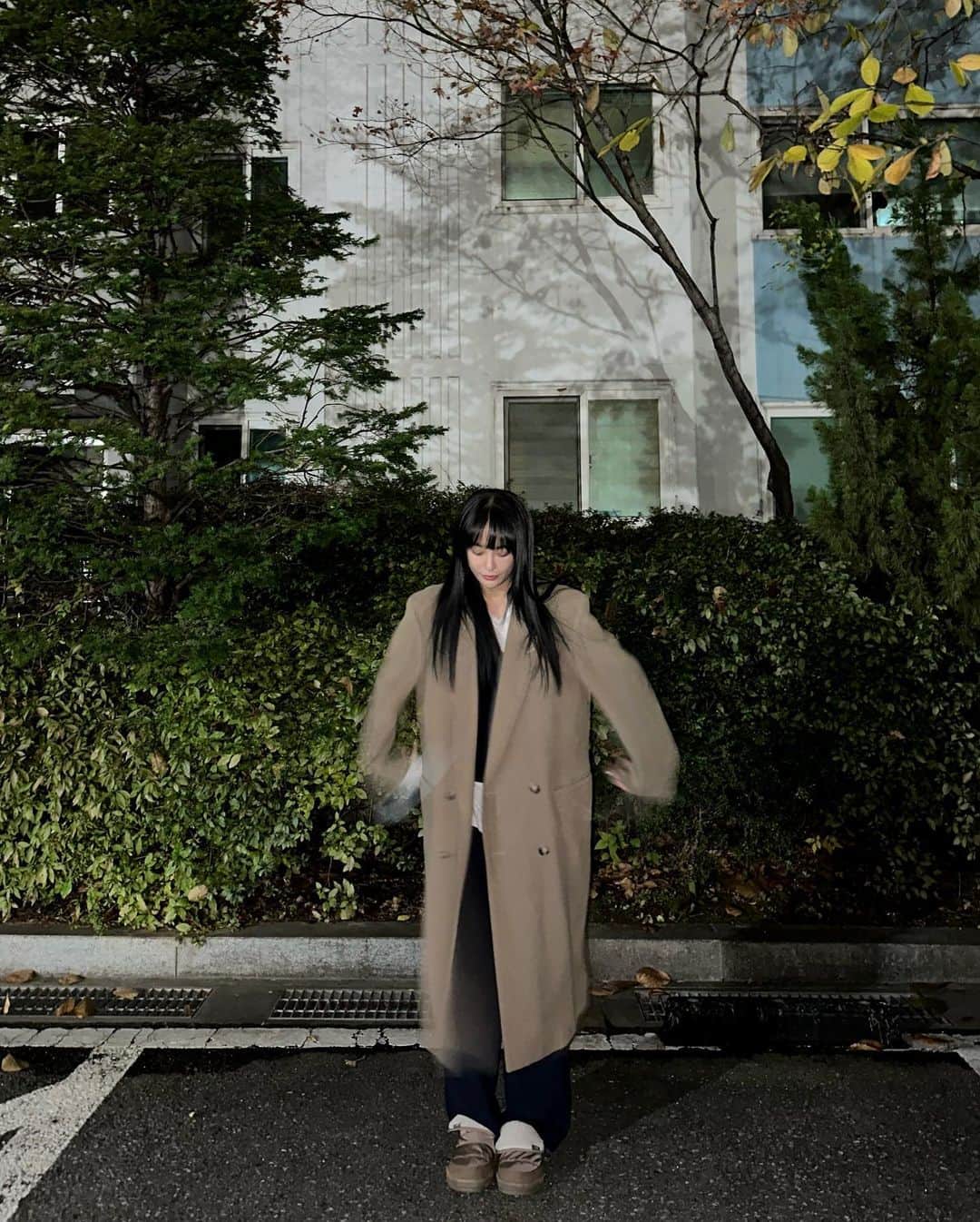 ジュヨン さんのインスタグラム写真 - (ジュヨン Instagram)「추운건 싫지만 코트는 좋아 🤎」11月29日 16時25分 - jupppal