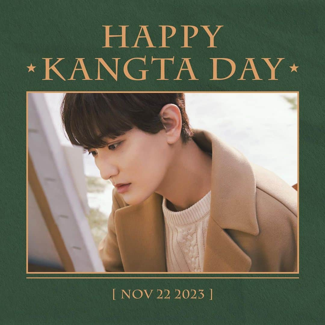 SMエンターテインメントのインスタグラム：「#HappyKANGTADay🎂🎉 231122 #강타 #KANGTA」