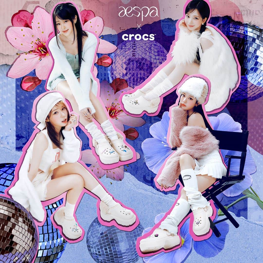 クロックス（crocs）のインスタグラム：「今日、aespaのクロックス ストンプ クロッグを真似してみようかな💚」
