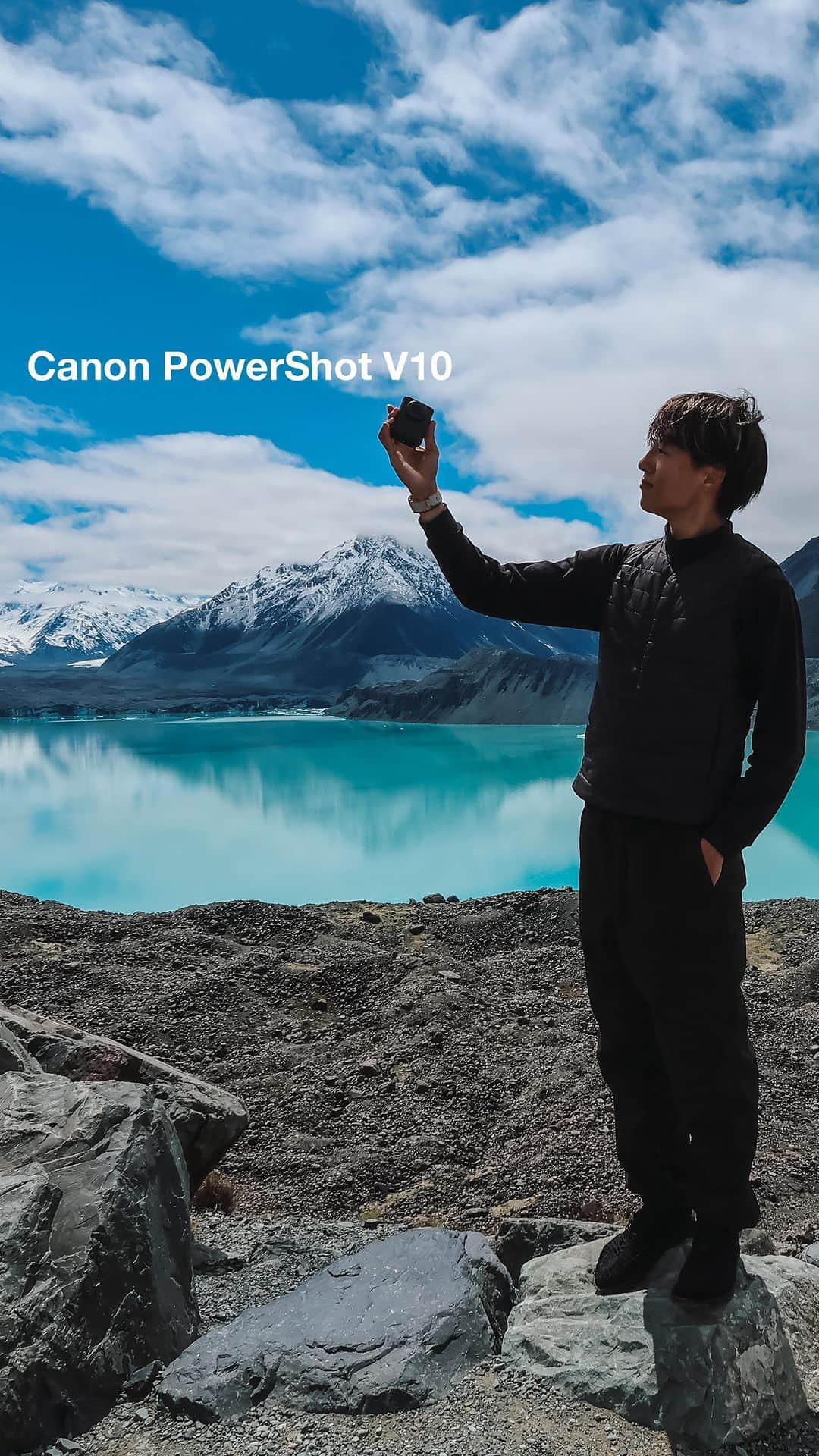 大川優介のインスタグラム：「100% shot on PowerShot V10 - New Zealand  キヤノン×ニュージーランド政府観光局×ニュージーランド航空とのプロジェクトが公開されました。  カメラを通じて生み出される作品が、 他にも多くの価値をもたらす機会を創出できたらと思っています。  素晴らしい機会をありがとうございました！！！  client @airnz @airnzjp @canon_eosm  A video by @yusukeokawa  Support @ryoga.yamada   #PR #PowerShotV10 #ニュージーランド #canon #psv10 #vlogcamera #vlog #ニュージーランド  #好奇心を解放しよう」