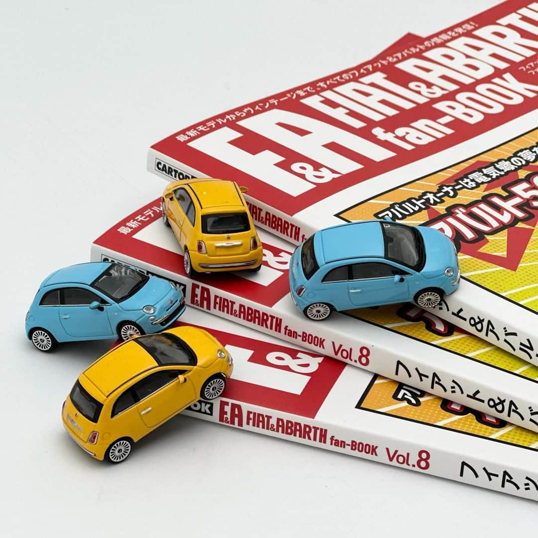 kyosho_official_minicar toysさんのインスタグラム写真 - (kyosho_official_minicar toysInstagram)「. FIAT & ABARTH fan book vol.8は 明日11月30日発売！ #フィアット #アバルト #FIAT #ABARTH #kyosho #kyoshominicarbook #交通タイムス社 #automesseweb  #ミニカー #164scale」11月29日 17時38分 - kyosho_official_minicar_toys