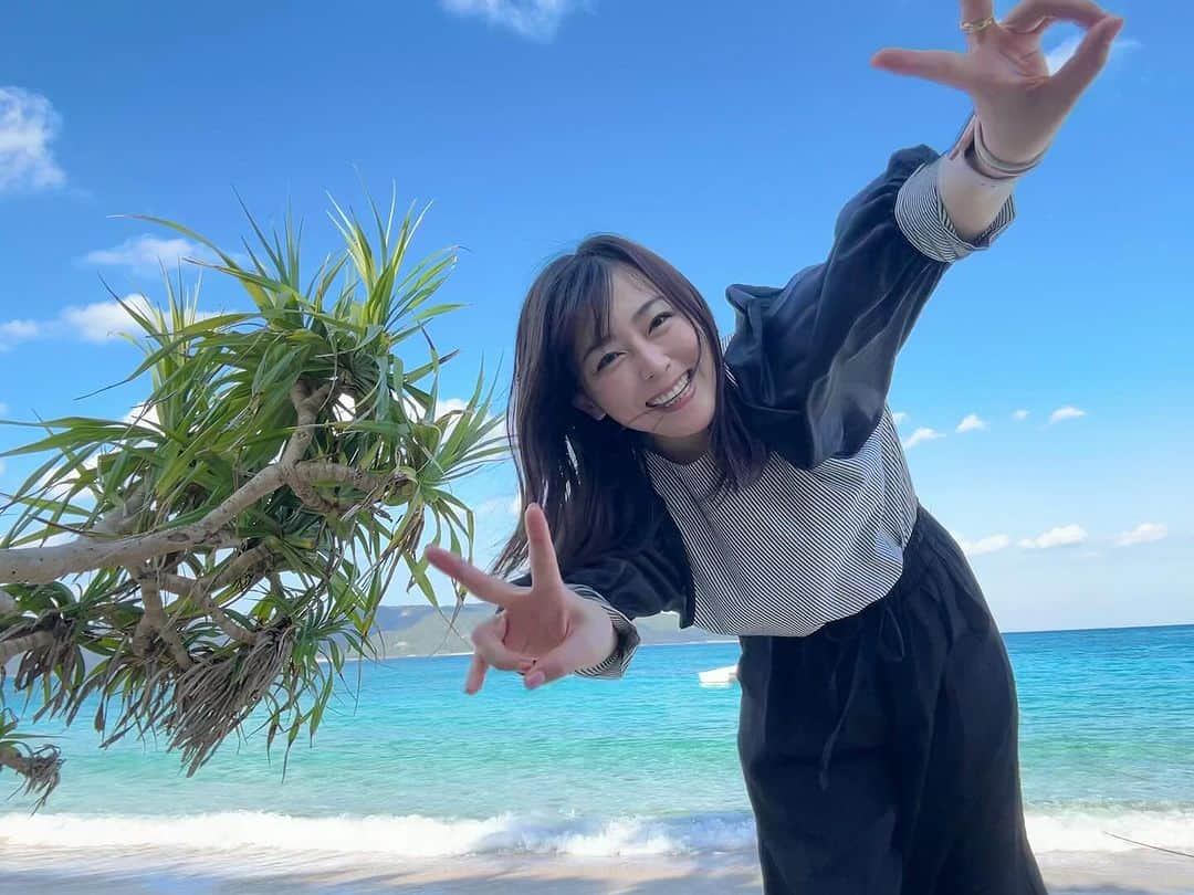 伊藤えみのインスタグラム：「ほとんど東京にいなかった時期の写真、まだまだあるよ✌️😆✌️またゆっくり載せていくね。  #写真フォルダの中身公開中 #伊藤えみ #emiito #自然好き #青い空青い海」