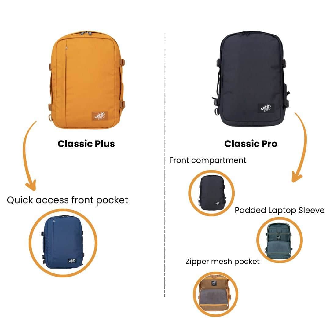 CABINZEROさんのインスタグラム写真 - (CABINZEROInstagram)「The CabinZero Classic Plus and Classic Pro backpacks are both popular choices for travellers, but there are a few key differences between the two models.  Swipe to know 👉🏻  🛍 Classic Plus: https://www.cabinzero.com/collections/classic-plus  🛍 Classic Pro: https://www.cabinzero.com/collections/classic-pro  #CabinZero #Travel #backpack #packing #Zerohassletravel」11月29日 18時00分 - cabinzero