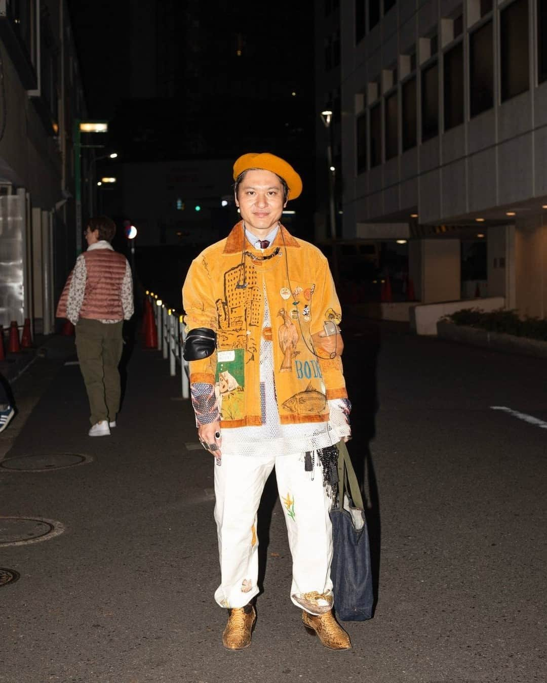 Fashionsnap.comのインスタグラム：「Name: 長島⁠ Age: 38⁠ Occupation: 幼稚園教諭⁠ ⁠ Tops #BODE⁠ Pants #ADISH⁠ Shoes #SEVENBYSEVEN⁠ ⁠ Photo by @ryota110722⁠ ⁠ #スナップ_fs #fashionsnap #fashionsnap_men」