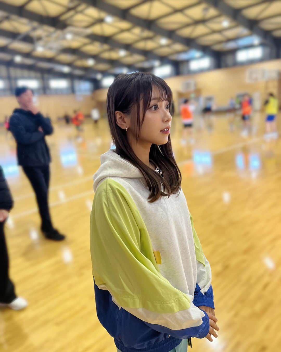 marupiさんのインスタグラム写真 - (marupiInstagram)「#ウィンターカップ #高校バスケ の季節！  インターハイ優勝校🏆 日本航空高校バスケ部の強さに迫る！ ということで練習にお邪魔しました。 ファンになること間違いなし。 練習に見惚れていた瞬間の私を添えておきます笑  放送はテレビ朝日12/1(金)深夜1:15〜  #バスケFIVE 是非ご覧ください✨」11月29日 18時16分 - marupi_8989