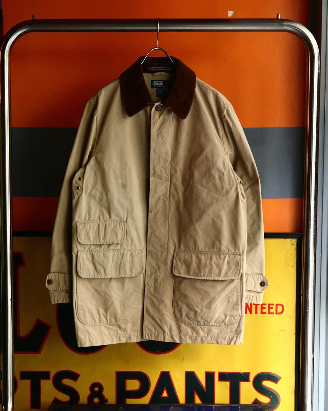 vostokのインスタグラム：「90s Polo by Ralph Lauren Half Coat  細かい詳細は https://vostok.base.shop に掲載  #古着#vostok#forsale#vintage#vintagefashion#vintagestyle#usedclothing」