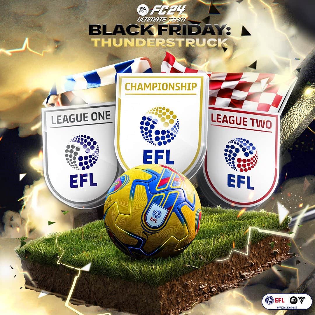 スウォンジー・シティAFCのインスタグラム：「EFL | #AD | EA SPORTS #FC24 Black Friday Sale continues! 🙌   Enjoy the most authentic football experience and join the World's Game now.」