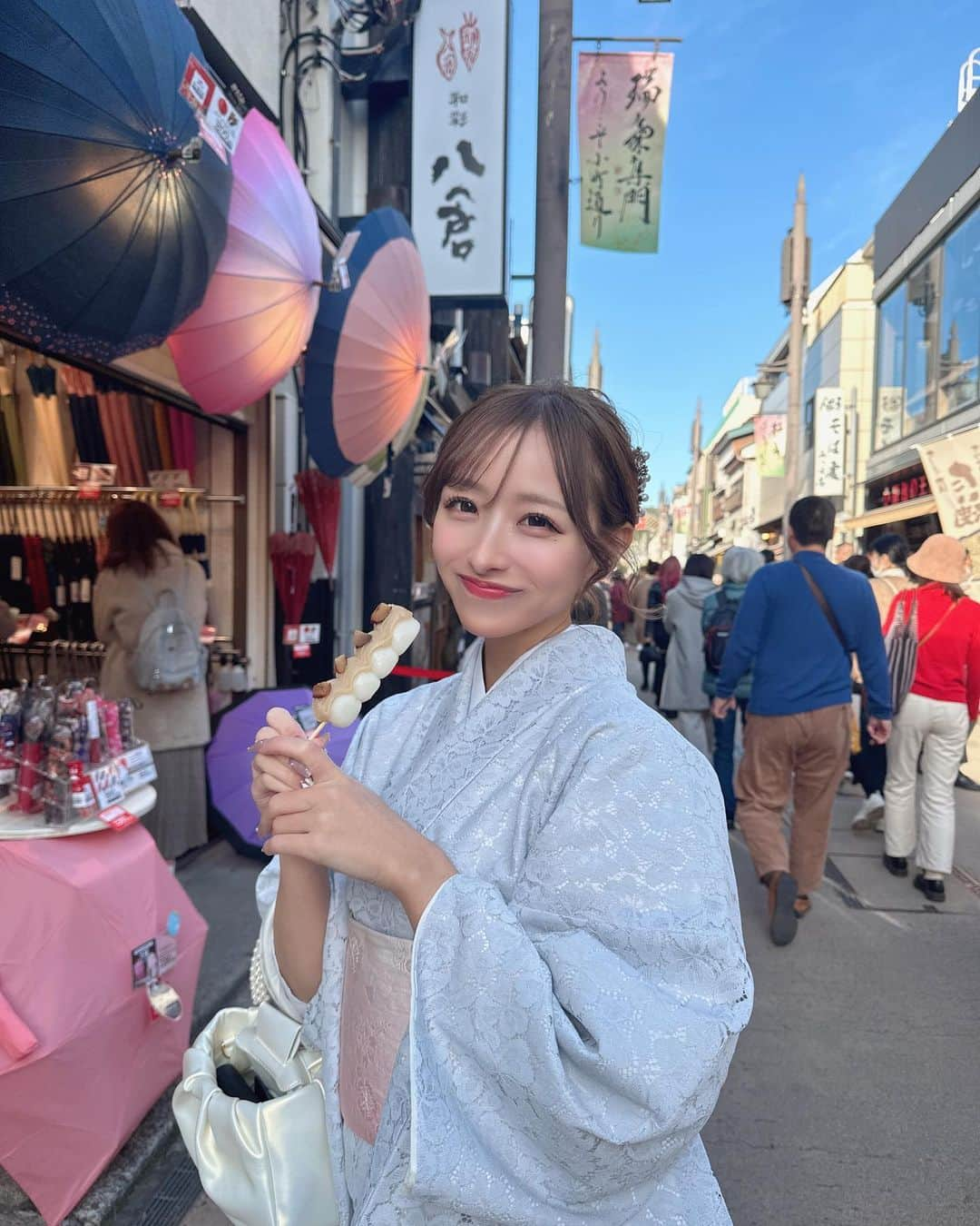 渡辺葉月さんのインスタグラム写真 - (渡辺葉月Instagram)「弾丸鎌倉旅したよ❕❕  #kamakura #鎌倉 #着物」11月29日 19時09分 - hazu.1123