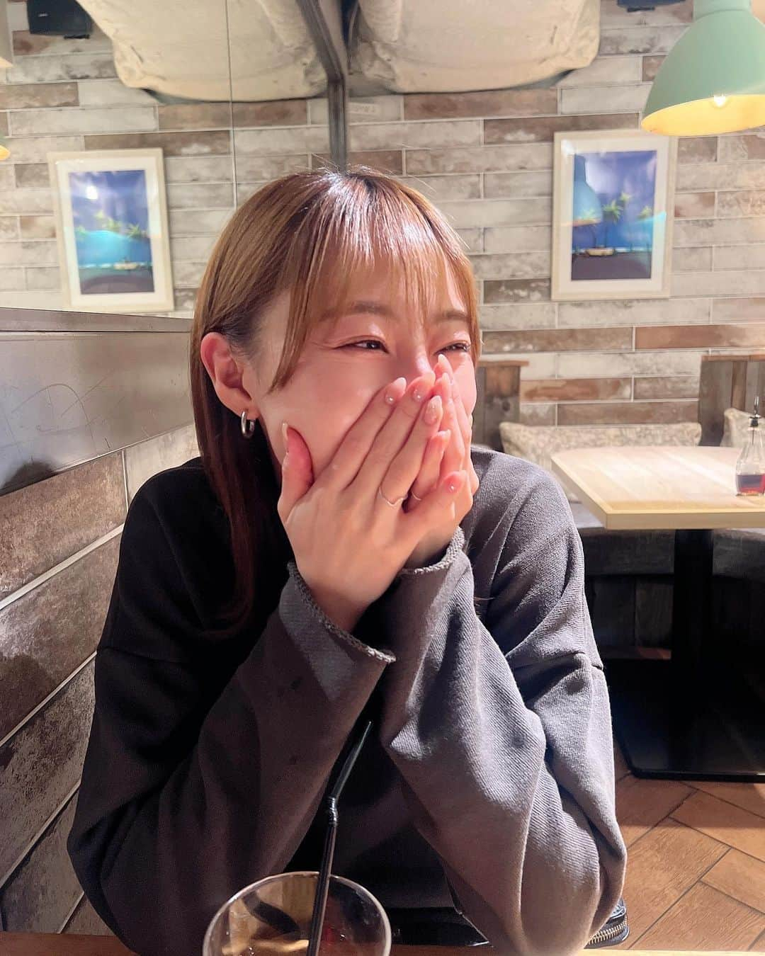 藤江れいなさんのインスタグラム写真 - (藤江れいなInstagram)「♥ 袖いつ濡れたの、、？😛☕️」11月29日 20時01分 - 01nyan0201