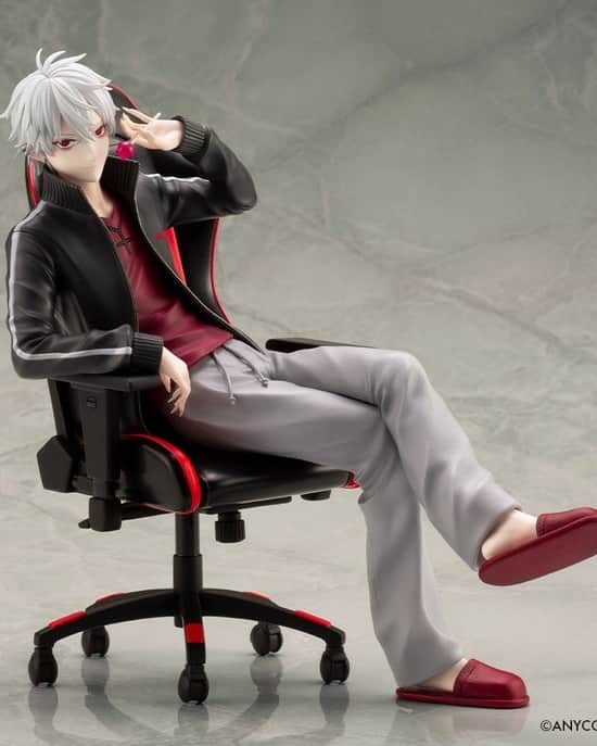 Tokyo Otaku Modeのインスタグラム：「Get your vampire gamer boy while he's still in stock!  🛒 Check the link in our bio for this and more!   Product Name: Kuzuha 1/7 Scale Figure Series: Nijisanji Manufacturer: Kotobukiya Sculptor: Naoya Muto Specifications: Painted, non-articulated, 1/7 scale figure with gaming chair Height (approx.): 200 mm | 7.9" Materials: PVC (phthalate free), ABS, magnets Also Includes: Interchangeable winking face part  #kuzuha #nijisanji #tokyootakumode #animefigure #figurecollection #anime #manga #toycollector #animemerch」