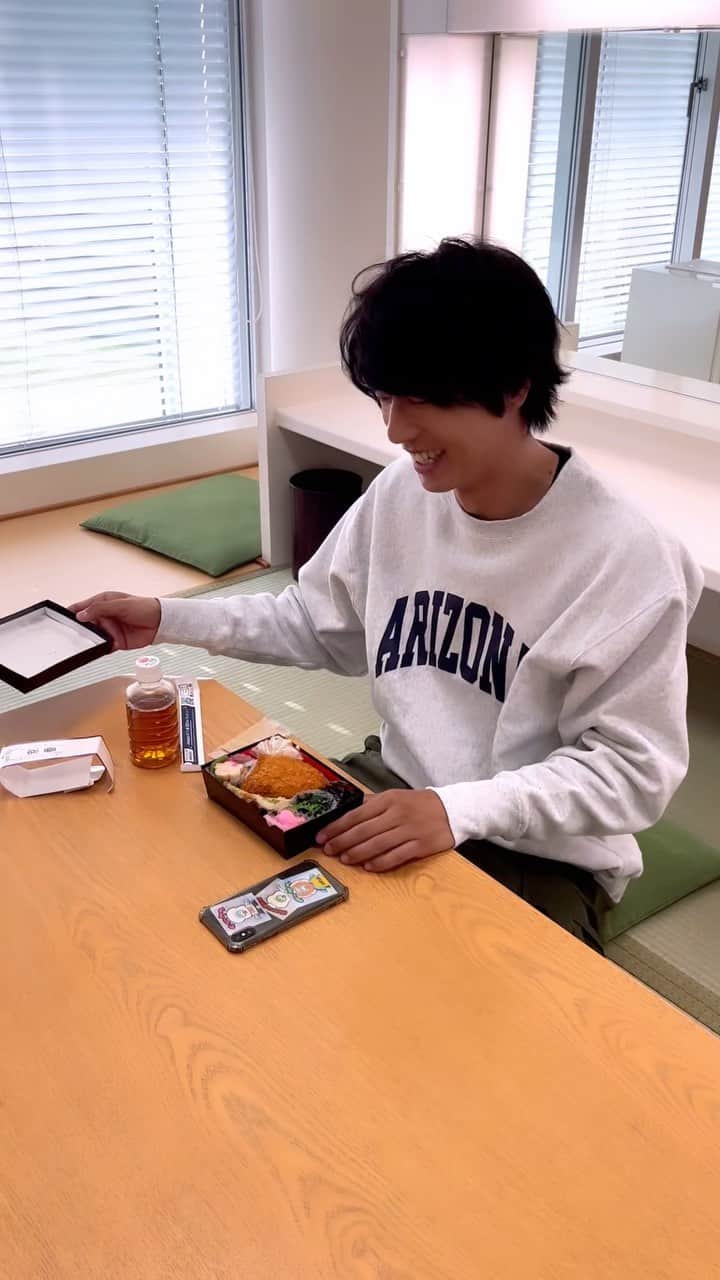 熊木陸斗のインスタグラム：「🍱🤤」