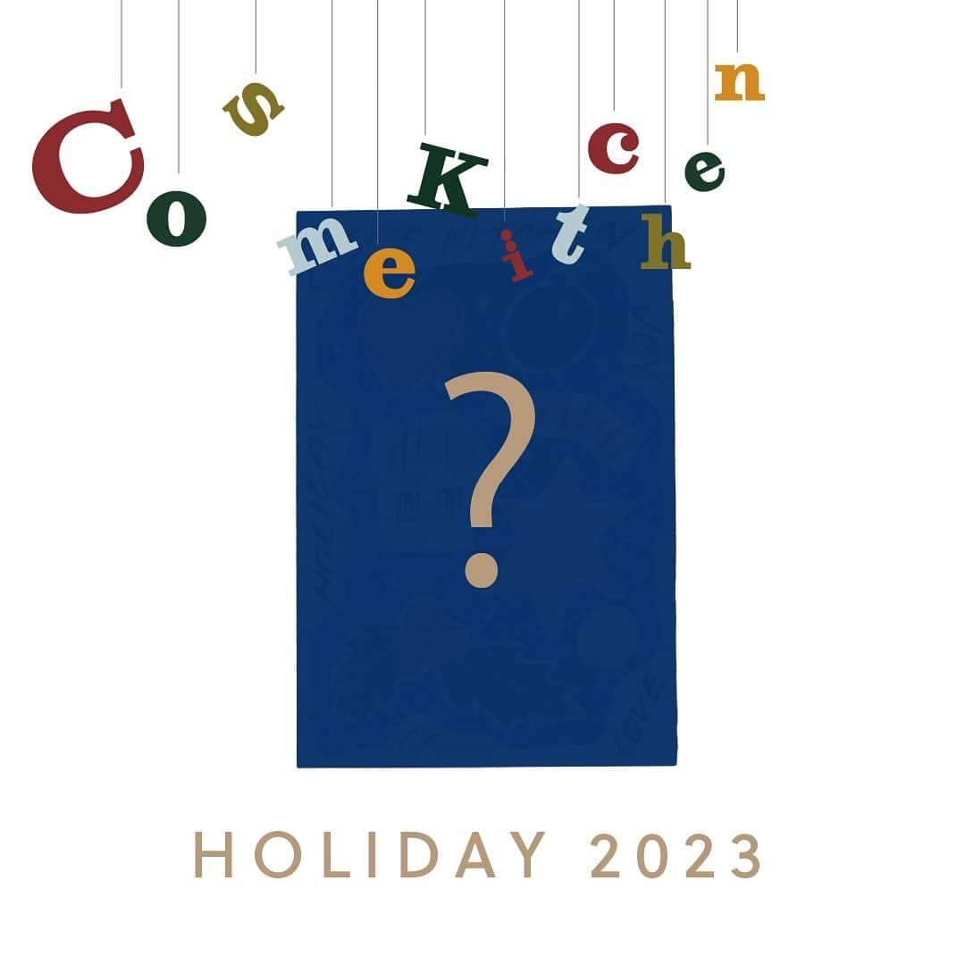 コスメキッチンさんのインスタグラム写真 - (コスメキッチンInstagram)「Cosme Kitchen HOLIDAY coming soon…🎅🏼」11月29日 20時38分 - cosmekitchen