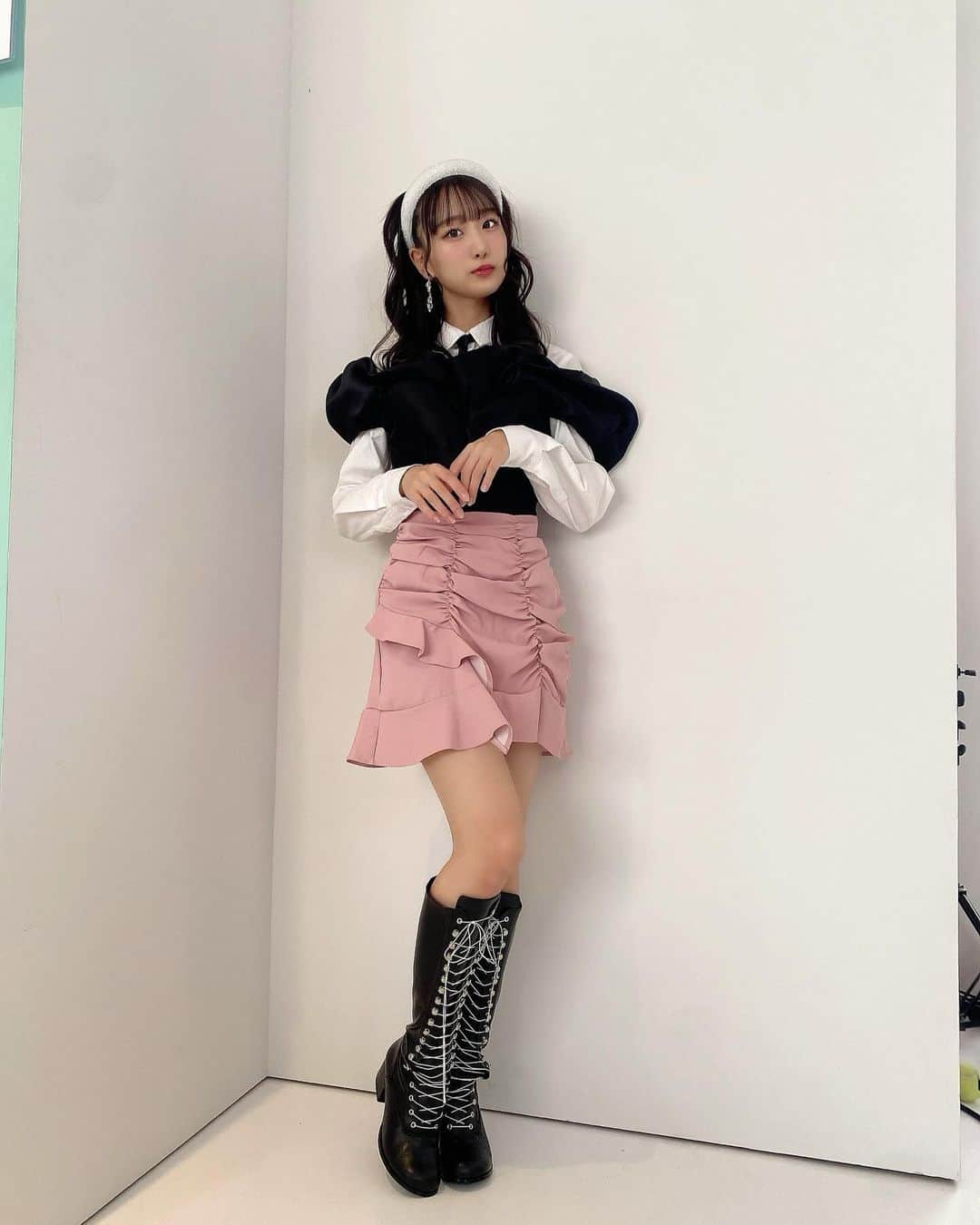 瀧脇笙古のインスタグラム：「🎀ハーフツイン×カチューシャ🎀 ⁡ ⁡ ⁡ ⁡ ひっさしぶりにハーフツインした気がします！ ⁡ ⁡ ⁡ ⁡ ⁡ ⁡ #イコラブ」