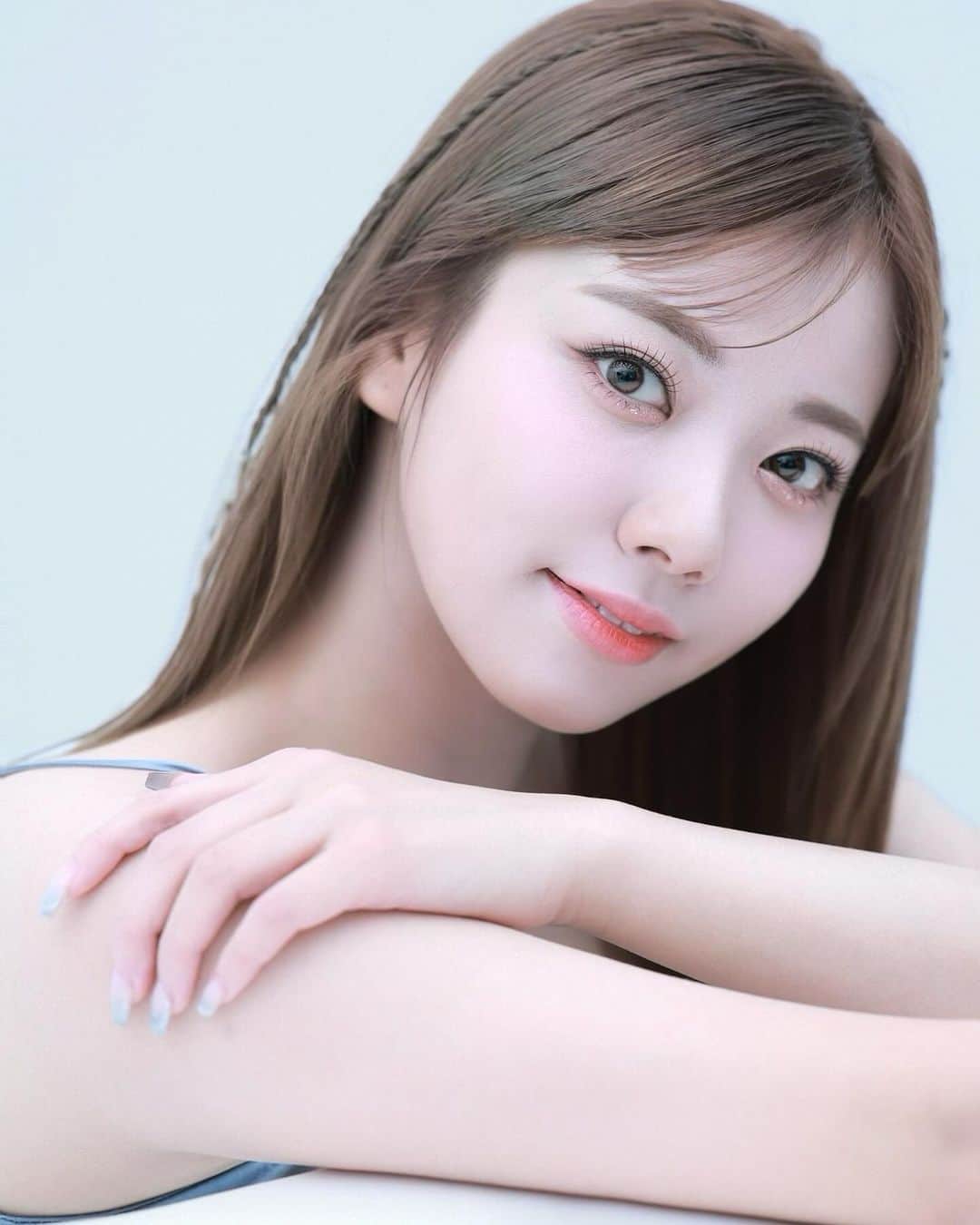 萩尾美聖のインスタグラム：「🩵🫧」