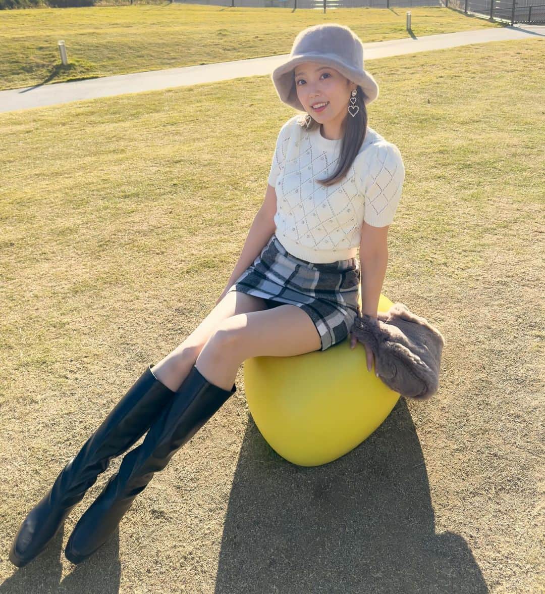 高橋紫微のインスタグラム：「とっても良い天気だった日☀️」